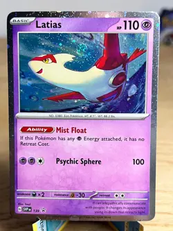 Scarlet & Violet Promo Latias (Cosmo Holo Swirl) 139 Holo Promo Pokemon NM/M - Image 1