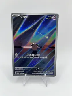 Cleffa - 202/197 - Illustration Rare NM, English Pokemon Obsidian Flames - Image 1