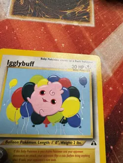 Pokemon Tcg Neo Discovery 1st Edition Igglybuff 40/75 Uncommon NM/LP - Image 4