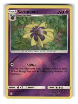 Cosmoem 101/236 Uncommon Cosmic Eclipse Pokemon Reverse Holo Lightly Played - Image 1
