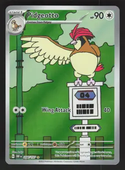 Pidgeotto 208/197 Pokemon TCG SV03: Obsidian Flames NM - Image 1