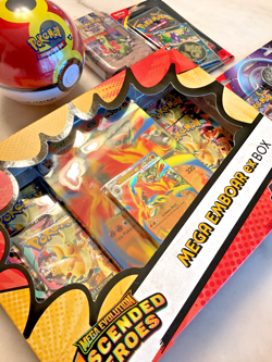 Pokemon TCG Mega Emboar ex Ascended Heroes Box LOT - Image 4