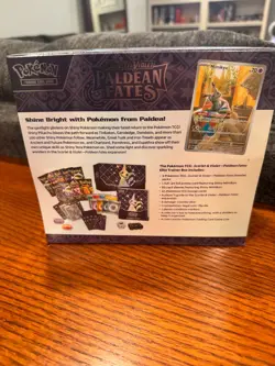 Pokemon TCG Scarlet & Violet Paldean Fates Elite Trainer Box ETB Factory Sealed - Image 3