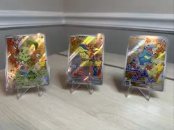 Pokemon First Partner Series 2 Johto Chikorita 046 Cyndaquil 047 Totodile 048 - Image 1