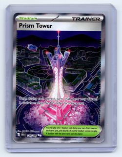 Pokemon TCG ME04: Chaos Rising #111/086 Prism Tower Full Art UR - Image 1
