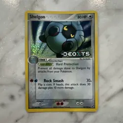 Nintendo Shelgon 45/107 EX Deoxys Holo Rare English 80 HP 2005 - Image 1