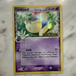 The Pokemon Company Cyndaquil Delta Species 45/101 Dragon Frontiers Reverse Holo - Image 1