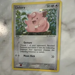 The Pokemon Company Clefairy 59/112 FireRed & LeafGreen Reverse Holo 50 HP - Image 2