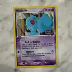 Wobbuffet 41/110 EX Holon Phantoms Reverse Holo Uncommon 2006 English 70 HP - Image 1