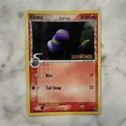 The Pokemon Company Ekans Delta Species 47/101 Dragon Frontiers Reverse Holo - Image 1