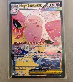 Pokemon Mega Clefable ex special illustration rare perfect order 119/088 - Image 1