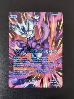 Dragon Ball Super Card Game Cooler, Incredible Strongest Warrior BT29-029 SLR - Image 1