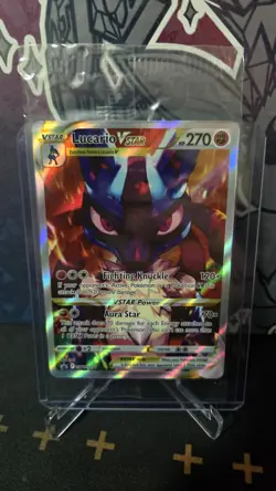 Pokemon TCG Sword & Shield - Lucario VStar #SWSH291 - Promo Card SEALED - Image 2