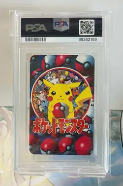 PSA 10 Jigglypuff Wigglytuff Clefairy Clefable Televi-kun Playing Card (1998) - Image 2