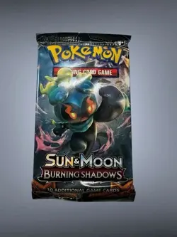 Sun & Moon Burning Shadows Booster Pack Factory Sealed Brand New 10 cards - Image 1