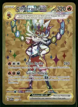 Cinderace ex - 163 Promo Holo NM Pokemon SV: Scarlet & Violet Promo Cards - Image 1