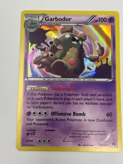 Garbodor 57/122 XY BREAKPoint Pokemon Holo Foil Rare Pokemon TCG Card [ENG]* - Image 1