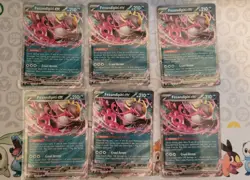 Fezandipity ex 038/064 Double Rare Pokemon(Lot Of 6x) TCG Card Shrouded Fable NM - Image 2