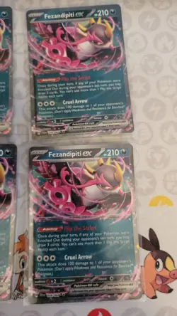 Fezandipity ex 038/064 Double Rare Pokemon(Lot Of 6x) TCG Card Shrouded Fable NM - Image 5