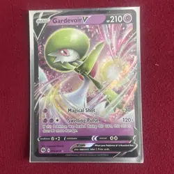 Pokemon TCG Gardevoir v Full Art Holo Ultra Rare Card Champions Path 016/073 - Image 1