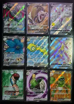 9 ULTRA RARE FULL ART ONLY Pokemon Card Lot! All NM - Image 1