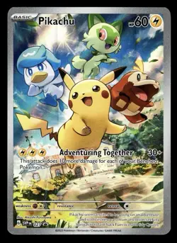 Pikachu - SVP 027 - Black Star Promo - Pokemon Card - NM/M - Image 1