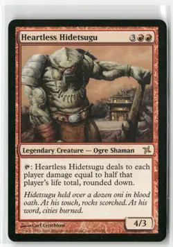 Heartless Hidetsugu 107 Rare Betrayers of Kamigawa Magic: The Gathering NM/M - Image 1