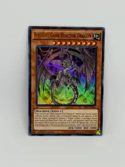 Yugioh Card Ancient Gear Reactor Dragon SR03-EN001 ULTRA RARE 1st Edition - Image 1