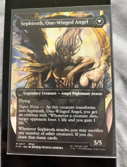Sephiroth, Fabled SOLDIER (Borderless) (0317) Final Fantasy Foil - Image 2