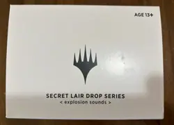 MTG Factory Sealed EXPLOSION SOUNDS Secret Lair Magic the Gathering - Image 2