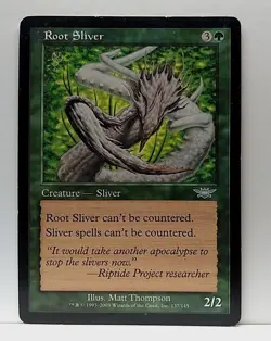 Root Sliver - Legions - Magic The Gathering MTG - Image 1