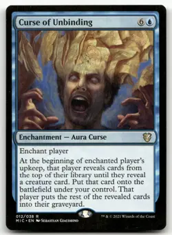 Curse of Unbinding #12 (NM) Midnight Hunt MIC Magic MTG - Image 1