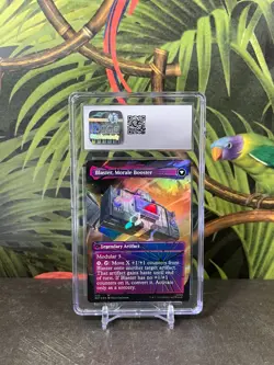 Blaster, Combat DJ (CGC GEM MINT 10) Shattered Glass MTG UB:Transformers - Image 4