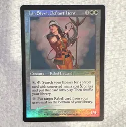 Wizards of the Coast Magic: The Gathering Lin Sivvi Nemesis Foil Rare #12 - Image 1