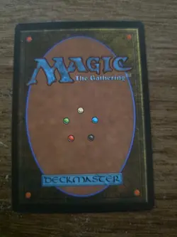 Paralyze SIGNED Revised Ed Anson Maddocks Magic The Gathering - Image 2