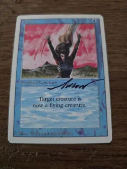 Flight SIGNED Revised Anson Maddocks Magic The Gathering - Image 1