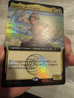 Magic The Gathering X Avatar Katara The Fearless Promo Card SDCC 2025 - Image 3