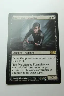 MTG Captivating Vampire x1- -Magic 2011-Lightly Played - Image 1