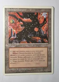 Mishra's Factory - Fourth Edition (4th Edition, 4ED) 1995 - MTG Uncommon LP - Image 1