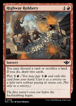 [MTG] Highway Robbery (0129) (OTJ) NM - Image 1