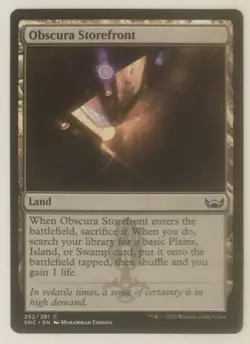 OBSCURA STOREFRONT Streets of New Capenna MTG Magic Gathering - Image 1