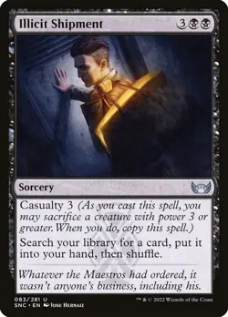 [MTG] Illicit Shipment (Foil) (083) (SNC) NM - Image 1