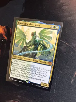 Mtg Quandrix, The Proof - Secrets Of Strixhaven + Bonus Foils - Image 5