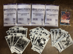 One Piece Card Game Store Tournament Kit 2025 Vol 2 & 3 x2 each & More SEALED - Image 1