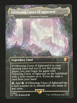 1x MTG Glittering Caves of Aglarond - Gemstone Caverns - (LTC) #364 - Magic - Image 1