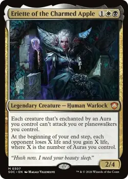 4x Eriette of the Charmed Apple MTG - Commander: Secrets of Strixhaven - NM-Mint - Image 1