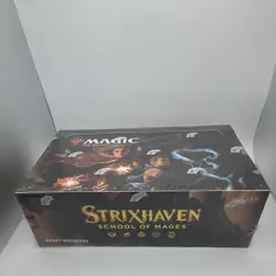 Magic the Gathering Strixhaven School of Mages Draft Booster Box New Sealed MTG - Image 1