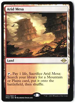 Arid Mesa 244 Rare Magic: The Gathering Near Mint - Image 1
