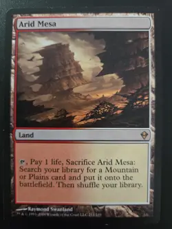 Arid Mesa Zendikar NM MTG - Image 1