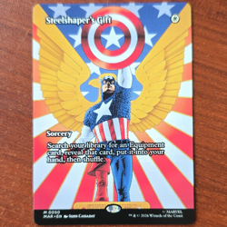 Magic: The Gathering Steelshaper's Gift Mythic Full Art Eng 0050 Marvel - Image 1